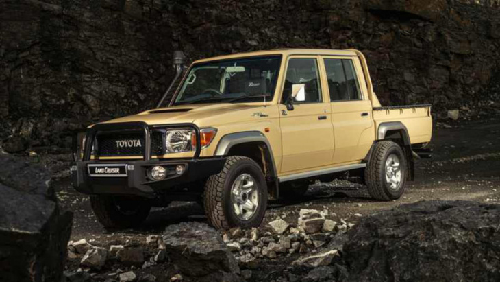 toyota land cruiser 70th edition bakkie launched with rugged new features
