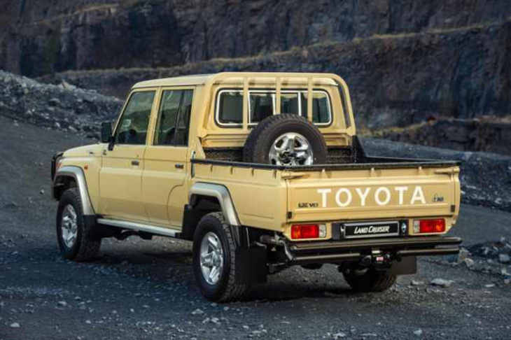 toyota land cruiser 70th edition bakkie launched with rugged new features