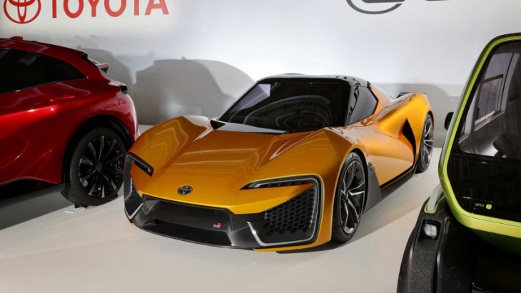 toyota sports ev concept previews an electric mr2 successor
