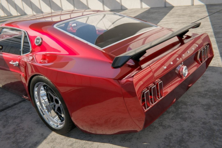 don't tell santa, but this 1969 ford mustang has been a bad boy