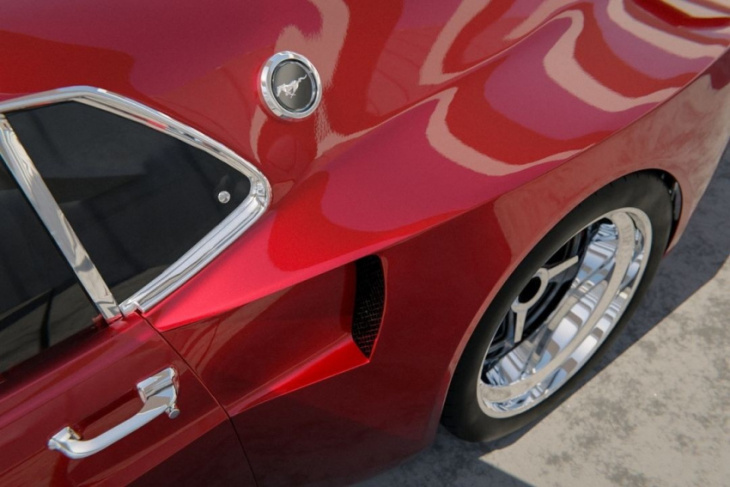 don't tell santa, but this 1969 ford mustang has been a bad boy