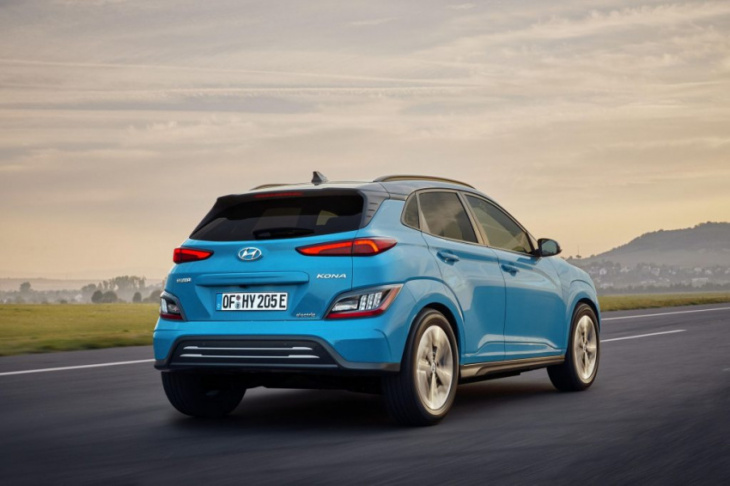 2021 hyundai kona electric receives new styling and tech