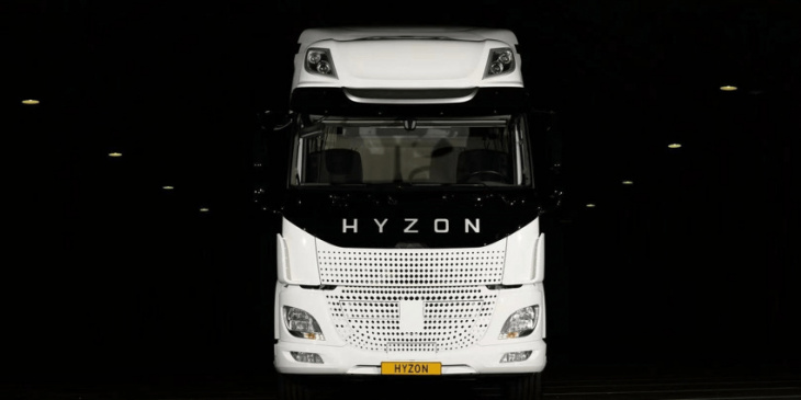hyzon motors delivers fuel cell trucks to major steel firm in china