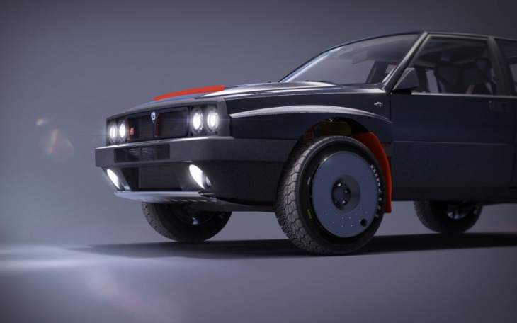 this epic lancia delta rallycar restomod will cost you $650,000