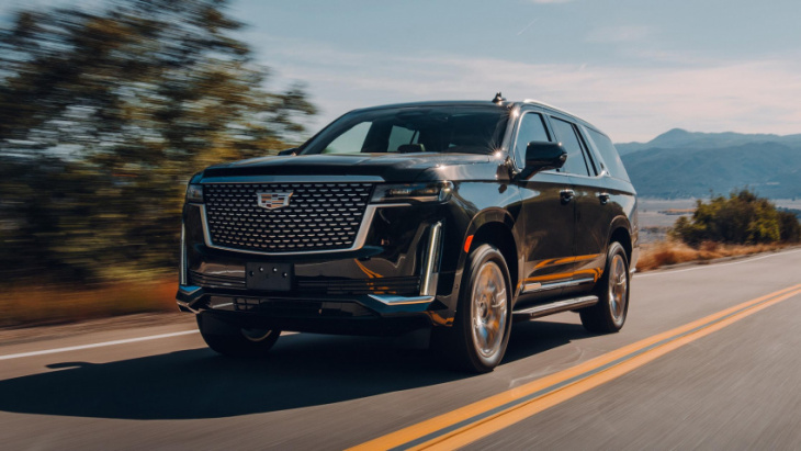 cadillac escalade review: america’s $100k answer to the range rover?