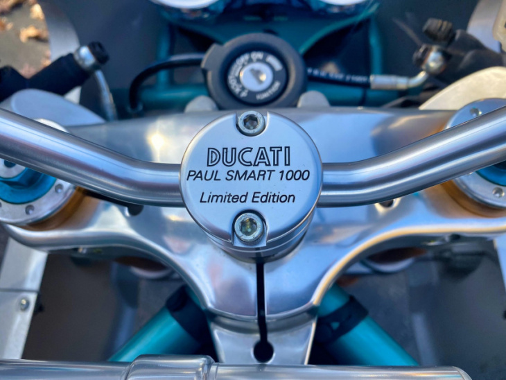 low-mile ducati paul smart 1000 le prepares to part ways with its original owner