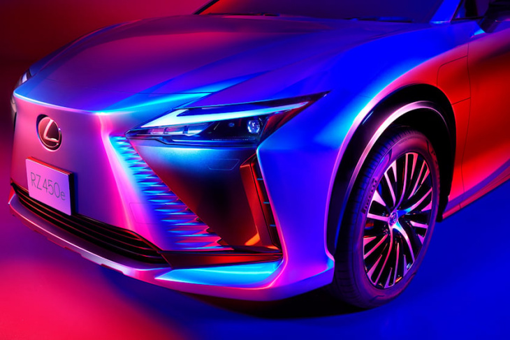 2023 lexus rz revealed before official unveiling