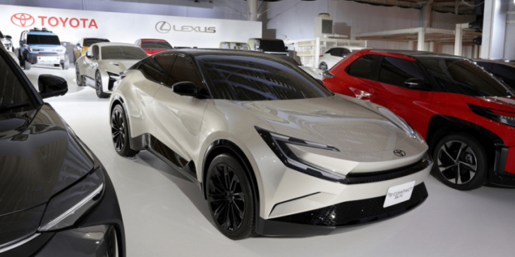 toyota raises ev targets & presents 15 concept cars