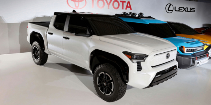 toyota raises ev targets & presents 15 concept cars