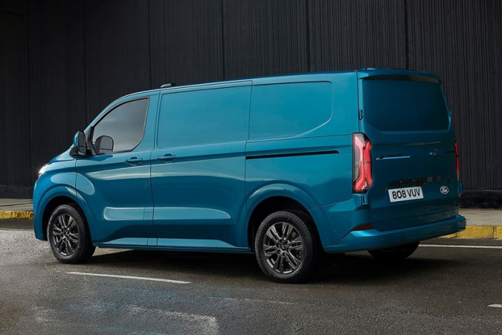 all-electric ford transit custom locked in for australia too