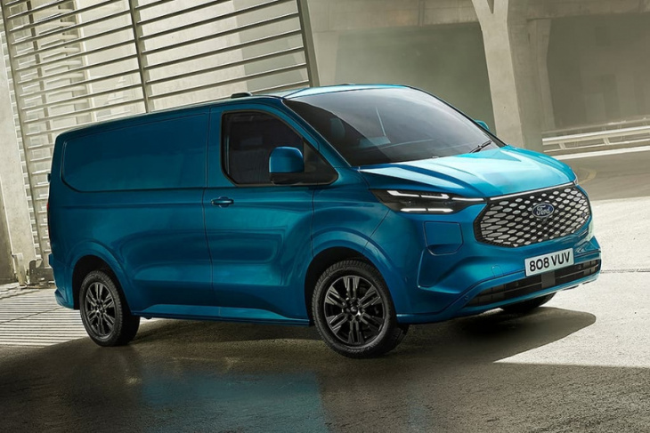 all-electric ford transit custom locked in for australia too