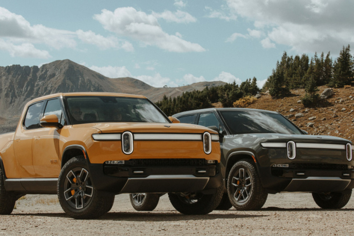 rivian r1t and r1s lack heat pump, can charge at up to 210 kw