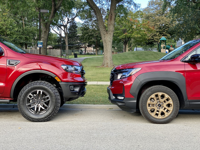 android, 2021 honda ridgeline vs 2021 ford ranger: compare trucks