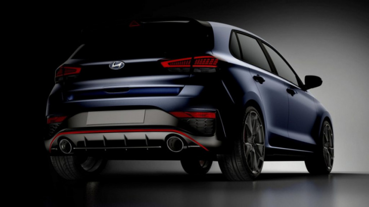 2021 hyundai i30 n previewed with new design and auto gearbox