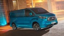 ford reveals e-transit custom electric van for europe