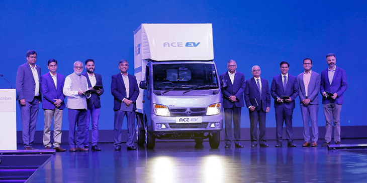 amazon, tata to introduce the ace ev electric transporter