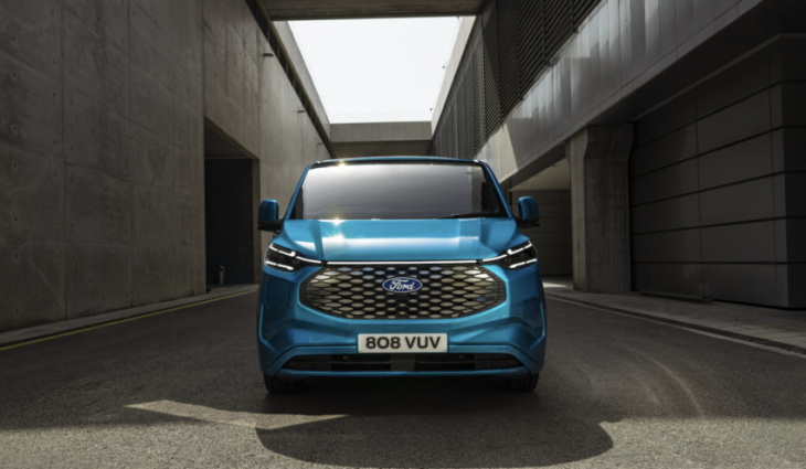 ford reveals details of electric e-transit custom