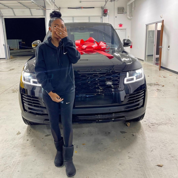 rhoa star falynn pina's gift from her fiancé is a new range rover