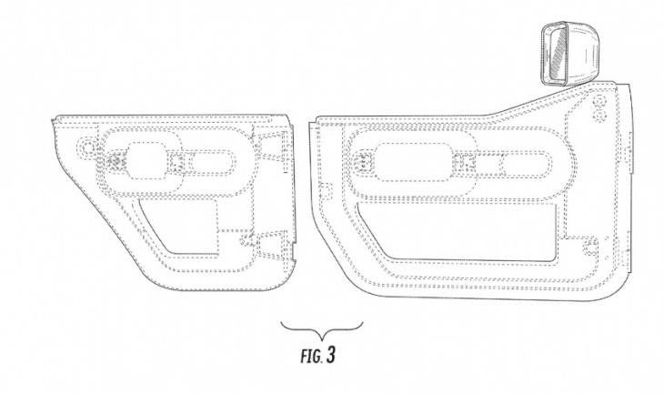 jeep patent shows cut-out doors for wrangler, don't hold your breath on this one
