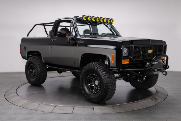modified 1989 chevrolet k5 blazer combines ls power with off-road cred