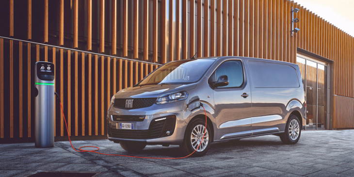 fiat introduces the new scudo with an electric drive