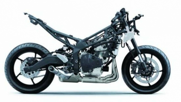 is kawasaki working on a four-cylinder z250 naked bike?