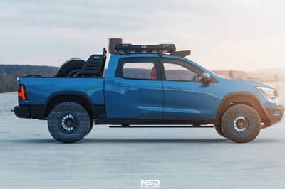 this digital mock-up shows us why we need an xuv700 pickup truck