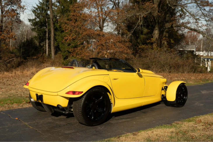 hemi-swapped plymouth prowler for sale is the hot rod chrysler should’ve built