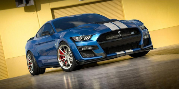 2022 ford mustang shelby gt500kr gets 900 hp, new suspension, and lots of carbon