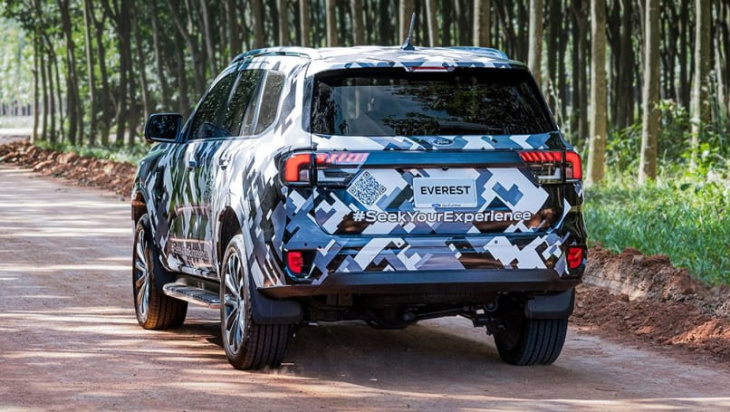 2022 ford everest 4x4 takes shape! reveal confirmed for australia's new isuzu mu-x and mitsubishi pajero sport suv rival based on 2022 ford ranger ute