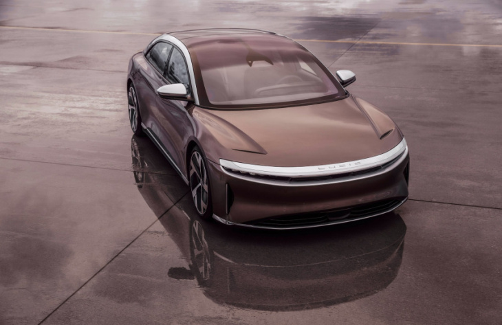 seller of $170,000 lucid air ev luxury sedan says he wants cheap evs- but he won’t be building them