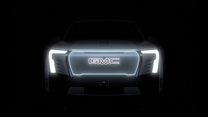 gmc sierra electric pickup previewed, will launch in denali trim