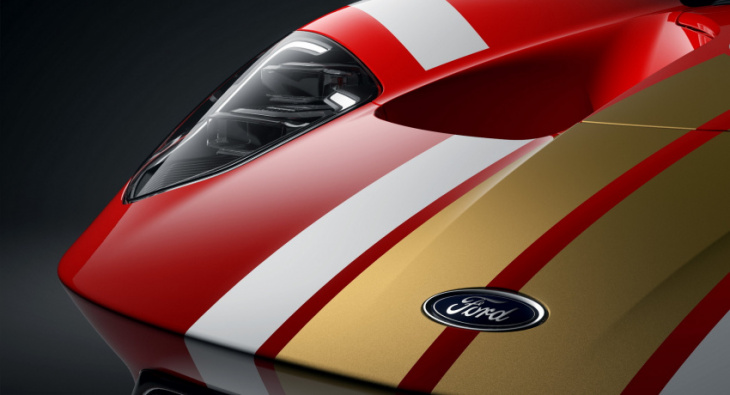 ford teases ford gt alan mann heritage edition ahead of reveal