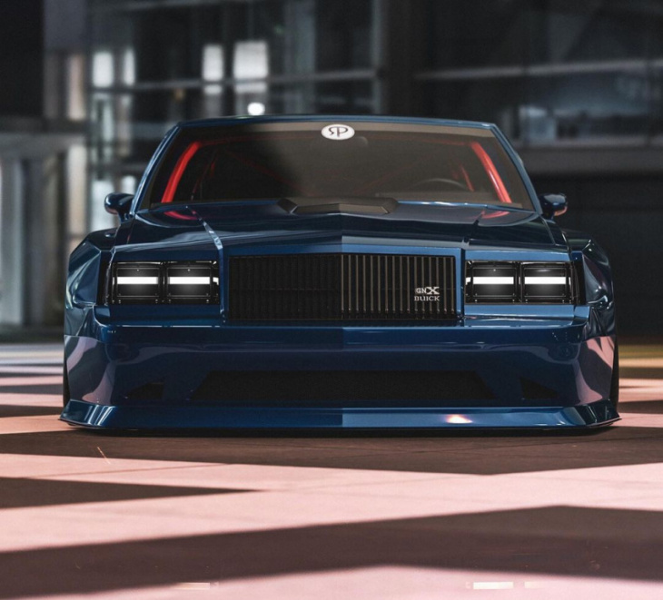 buick gnx widebody is like a slammed cgi antihero looking for total redemption