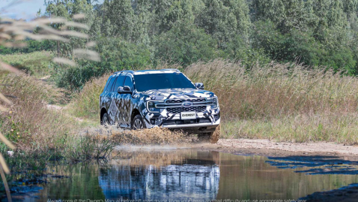 2022 ford everest teased as ranger suv with body-on-frame platform