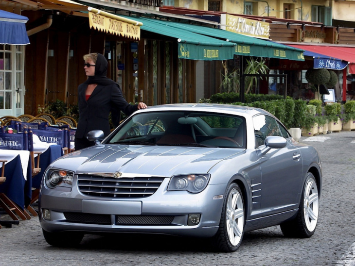 modernized chrysler crossfire hypothetically lives to tell its quirky tale