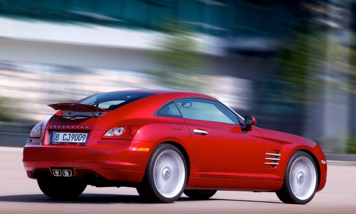 modernized chrysler crossfire hypothetically lives to tell its quirky tale