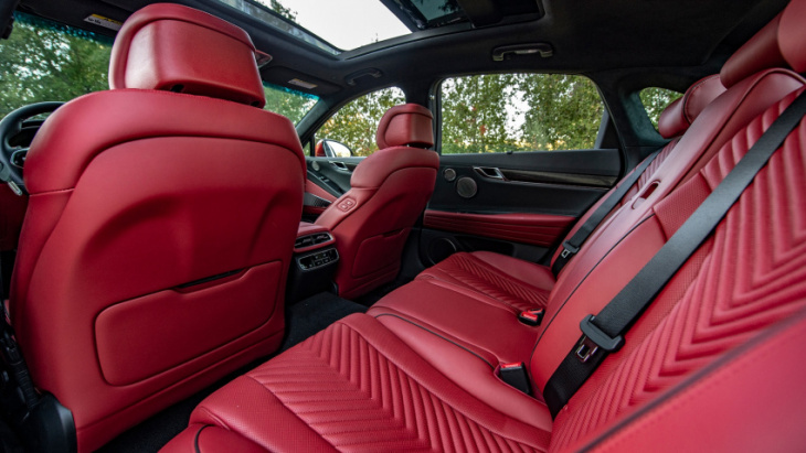 2022 genesis g80 sport interior review: how it justifies the car’s $70,000 price