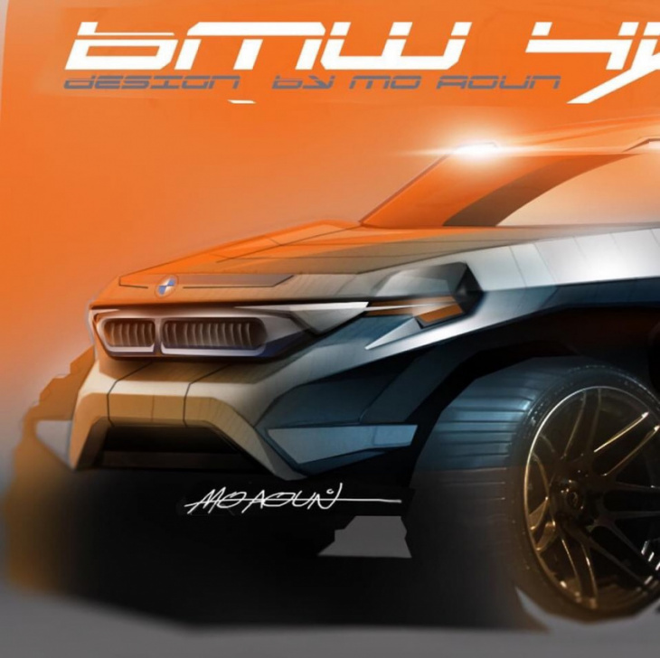 so, what if bmw created an extreme off-road vehicle without a humongous grille?