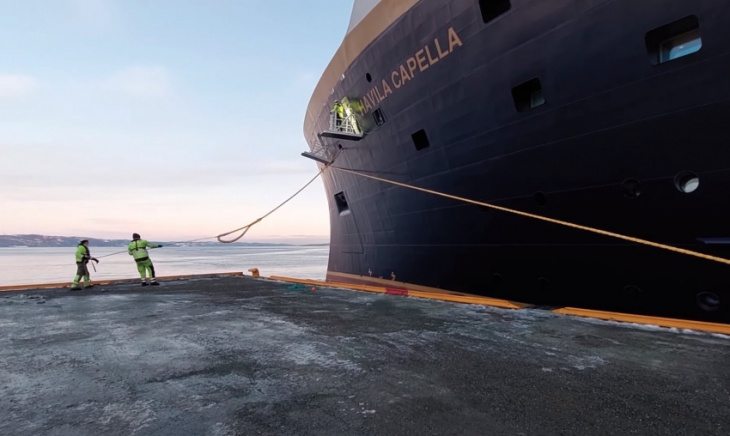 hybrid ship havila capella begins its maiden voyage, packs the world's largest batteries