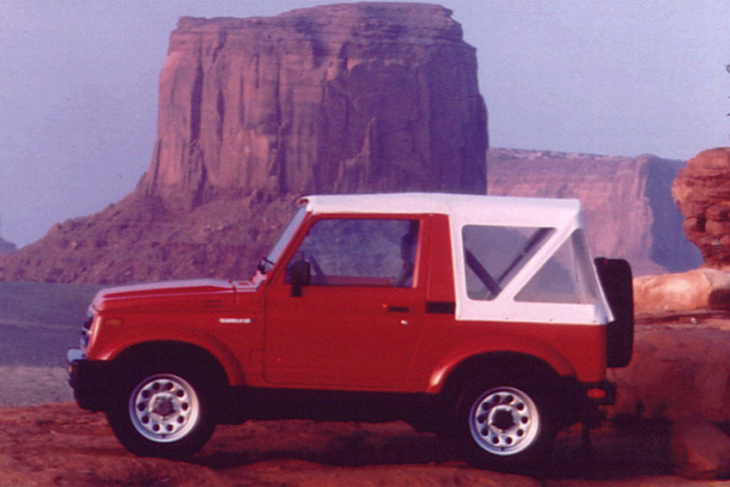 the suzuki samurai is one of hagerty’s bull market cars to buy in 2022