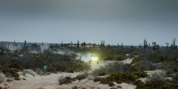 what it's like to chase a polaris rzr pro r in the 2021 baja 1000
