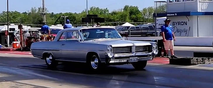 family-owned 1964 pontiac catalina is a stunning survivor, hits the drag strip