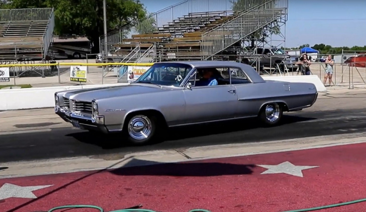 family-owned 1964 pontiac catalina is a stunning survivor, hits the drag strip