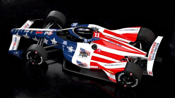 hildebrand to run flag-themed livery for indy 500