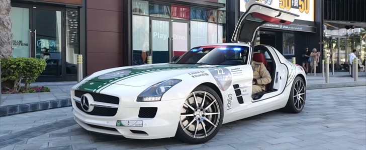 youtuber encounters supercar police, gets exclusive police escort to coffee shop