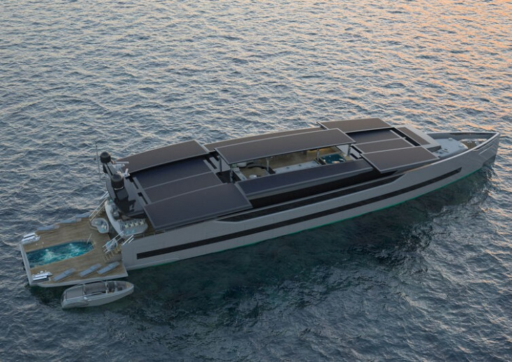 visione superyacht concept proposes a transformable, gorgeous millionaire’s toy