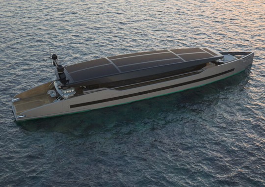 visione superyacht concept proposes a transformable, gorgeous millionaire’s toy