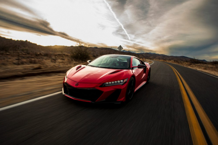 the second-gen acura nsx doesn’t need to make sense