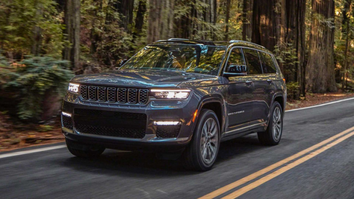 jeep recalls 2021 grand cherokee l for inoperable headlights